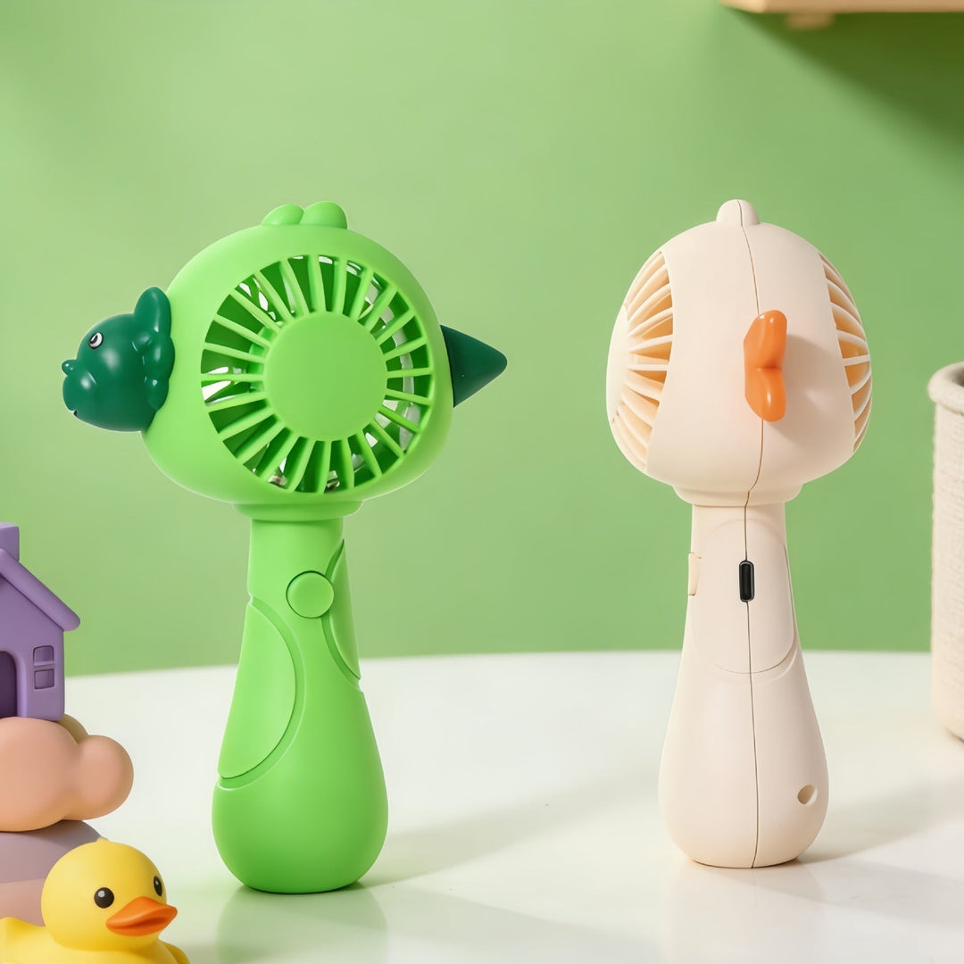 Unisex bærbar vifte for avkjøling på farten. En praktisk personlig gadget for sommeren.