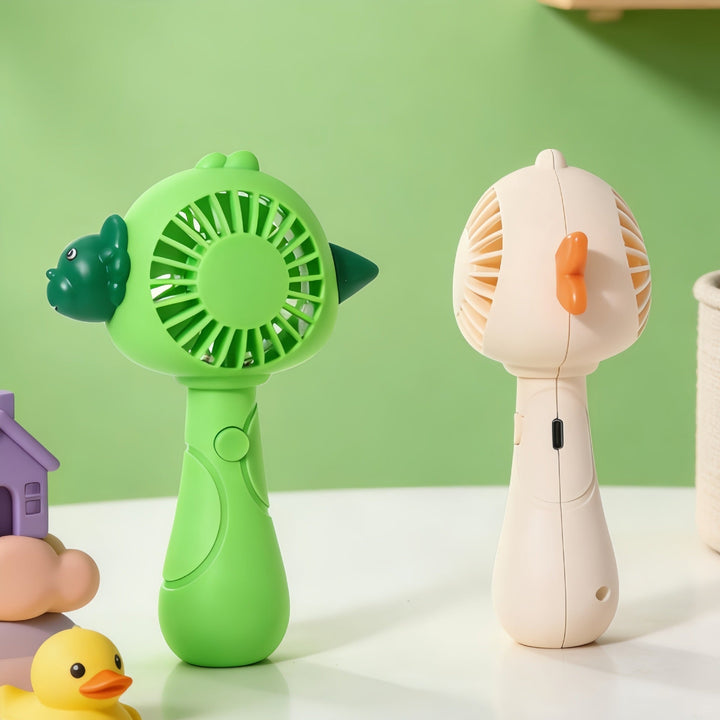 Unisex bærbar vifte for avkjøling på farten. En praktisk personlig gadget for sommeren.