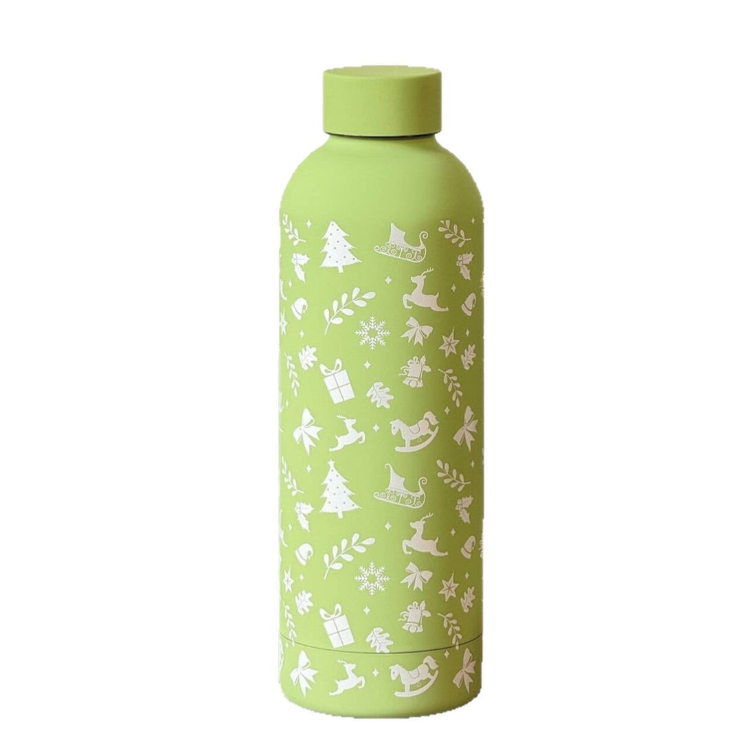 Hello Kitty isolert reiseflaske, 500 ml. Slitesterk drikkeflaske i rustfritt stål for hydrering.