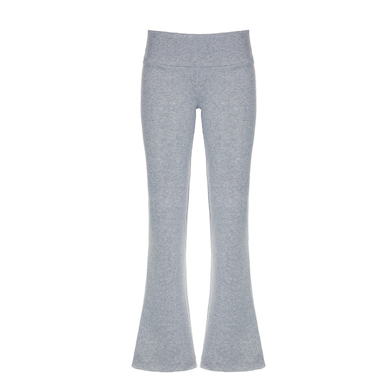 Elegante dameleggings med utslått ben. Gir en smigrende passform, mykhet og stil til din garderobe.