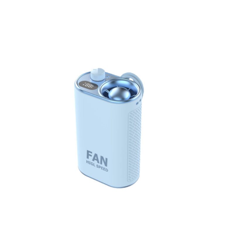 Stilig USB-minivifte som gir frisk luft på skrivebordet. Perfekt for kontor eller hjemmebruk, stillegående.