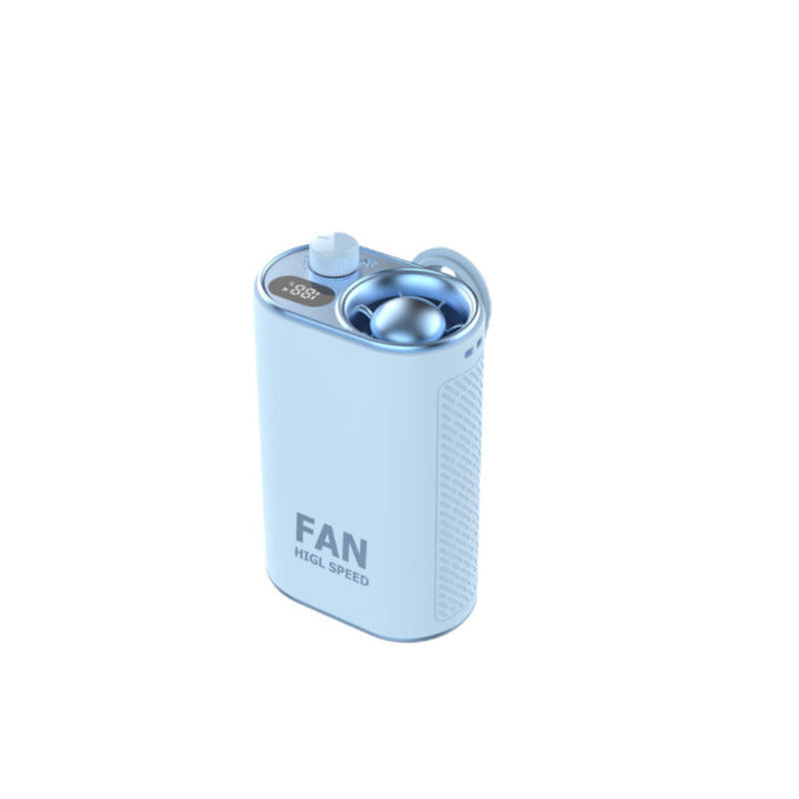 Stilig USB-minivifte som gir frisk luft på skrivebordet. Perfekt for kontor eller hjemmebruk, stillegående.