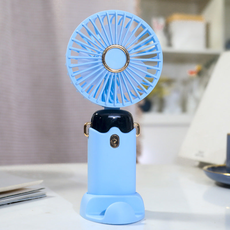 Få personlig kjøling med denne bærbare håndholdte USB-viften. Fleksibel vinkel, perfekt for sommer, reise, kontor.