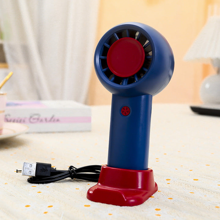 Praktisk og stilig USB minivifte, bærbar og justerbar, den perfekte gaven for komfortabel personlig kjøling.