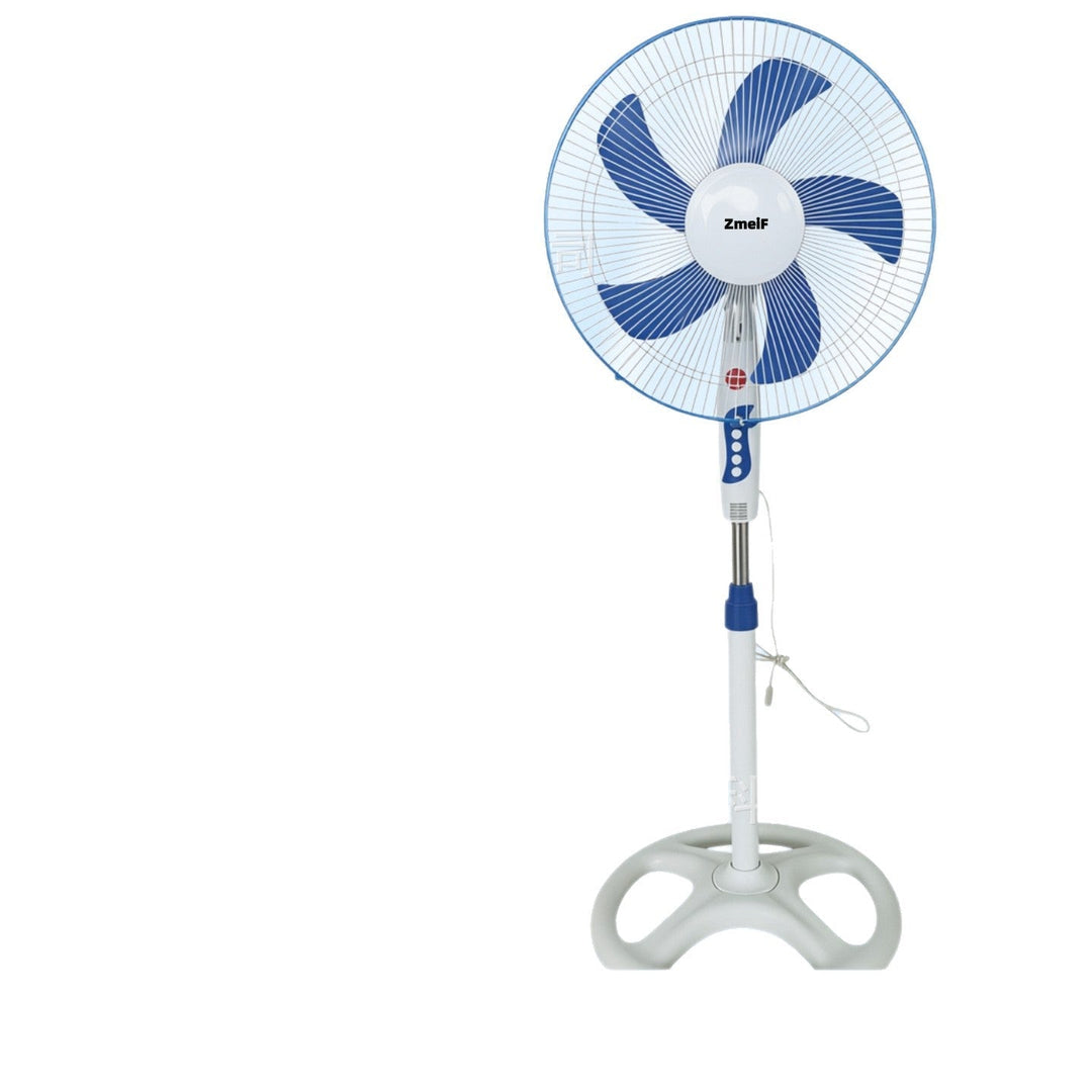 Bærbar 12V ståvifte for kraftig kjøling hjemme, kontoret eller utendørs. Perfekt gulvvifte til sommeren.