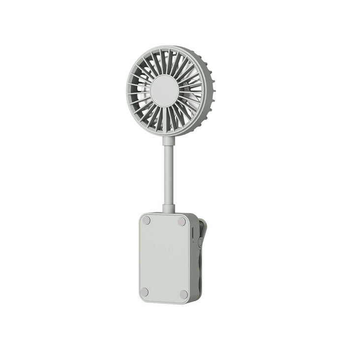Kraftig og stille USB minivifte med klemfeste. Optimal for kontor, hjemme eller utendørs for behagelig kjøling.
