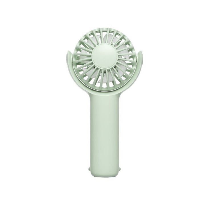 Bærbar håndvifte med søte katteører, oppladbar for kjølig frisk luft om sommeren. Kompakt unisex design.