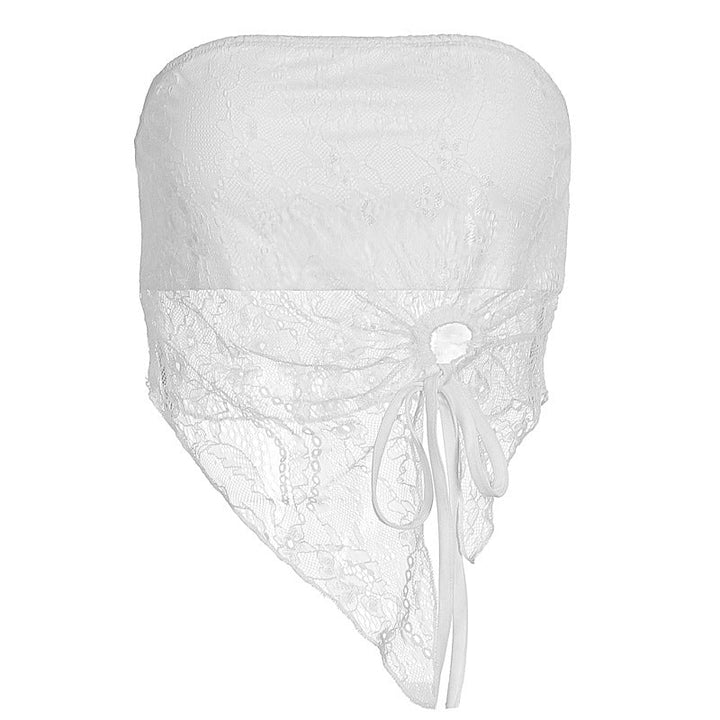 Elegant dame bandeau-topp, ideell for sommerfest og kveldsbruk. Komfortabel og chic.