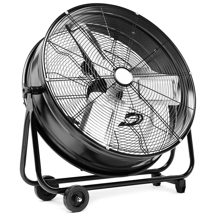 Kraftig kommersiell kjølevifte for lager, verksted og store rom. Optimal for industriell kjøling og ventilasjon.