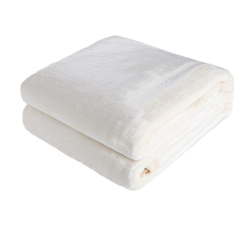 Koselig og varmt fleeceteppe, perfekt som pledd i sofaen eller på soverommet for avslapning.