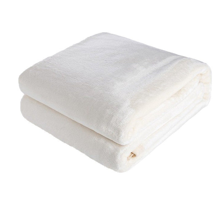 Koselig og varmt fleeceteppe, perfekt som pledd i sofaen eller på soverommet for avslapning.