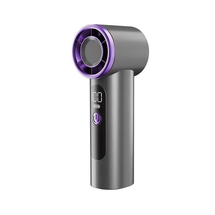 Personlig USB-vifte for damer, essensiell for sommerens varme, gir effektiv kjøling.