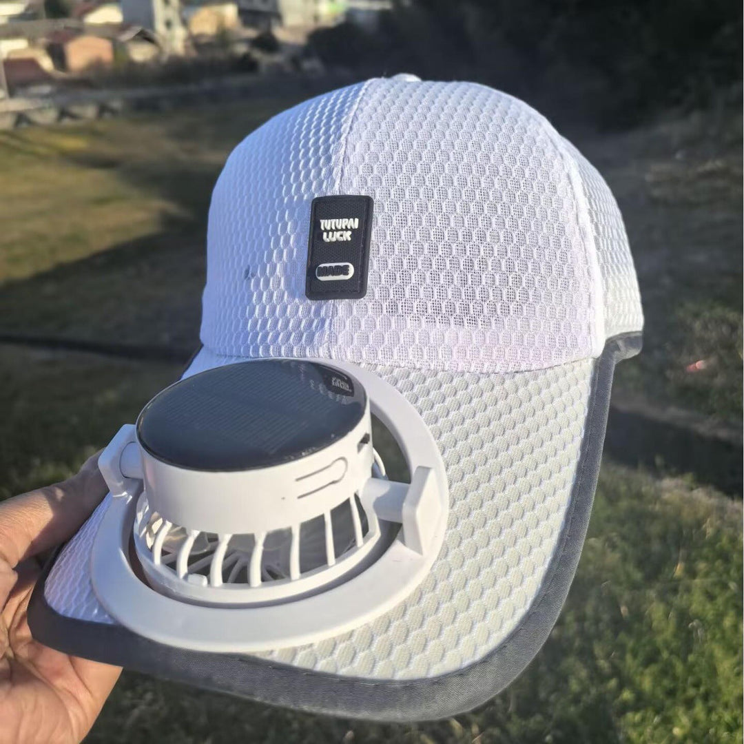 Kjølende solcelle baseballcap. Gi deg selv komfort og solbeskyttelse under turgåing eller stranddager.
