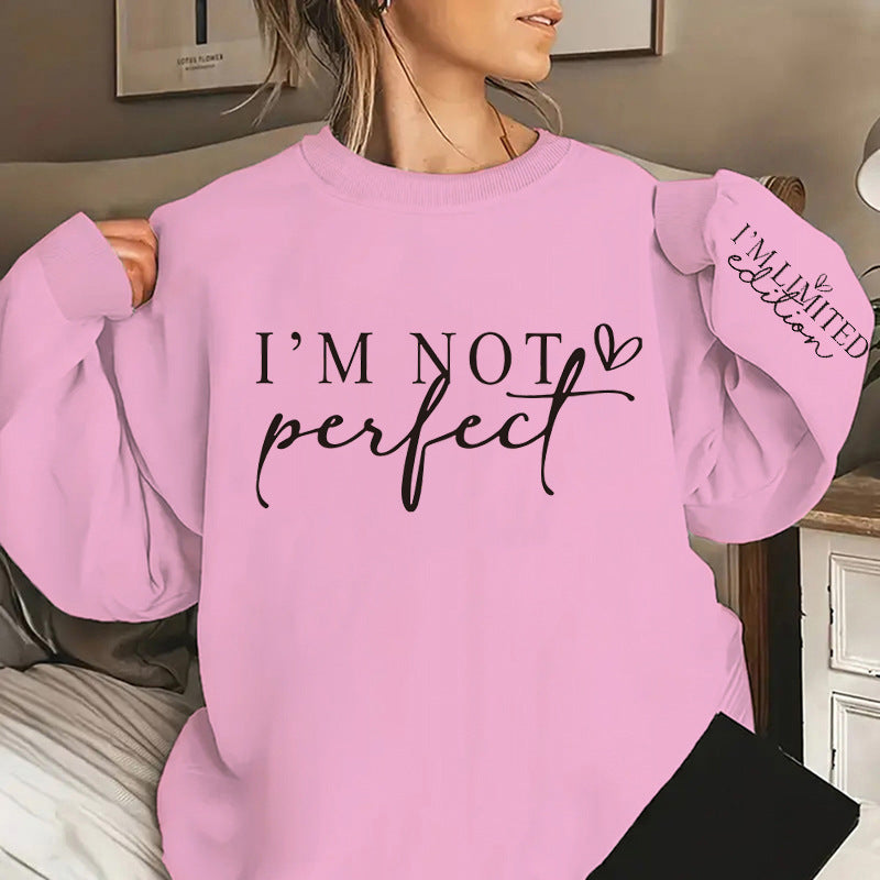 Unik trykt genser for damer, oversized og komfortabel. En begrenset utgave statement-piece.