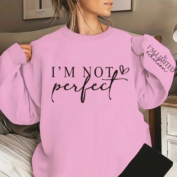 Unik trykt genser for damer, oversized og komfortabel. En begrenset utgave statement-piece.