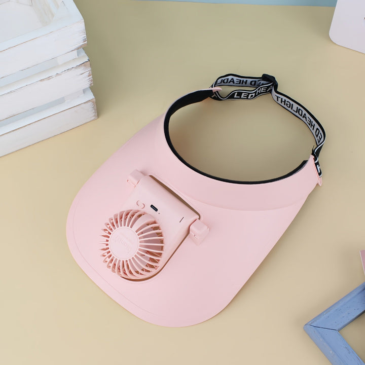 Effektivt kjøleprodukt: en bærbar minivifte designet for nakken. USB-vifte for personlig komfort.