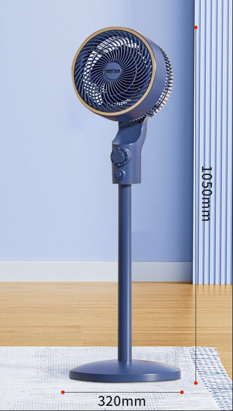 Moderne gulvvifte med multifunksjonskontroll for stillegående hjemmekjøling og komfort om sommeren.