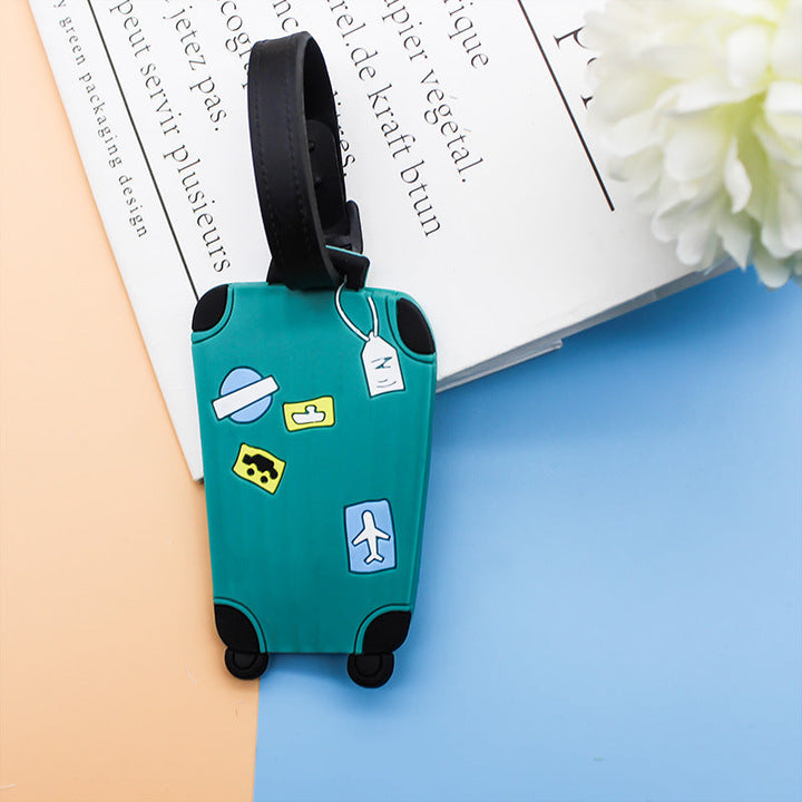 Slitesterk unisex bagasjelapp med unikt design for din reisekoffert.