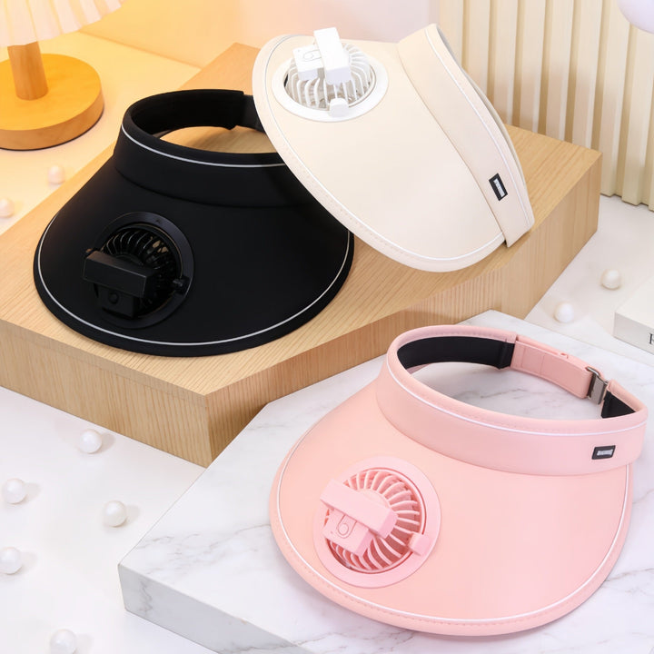 Unisex nakkeventilator; ideell for sport, reise og fritid. Gir personlig og svalende avkjøling.
