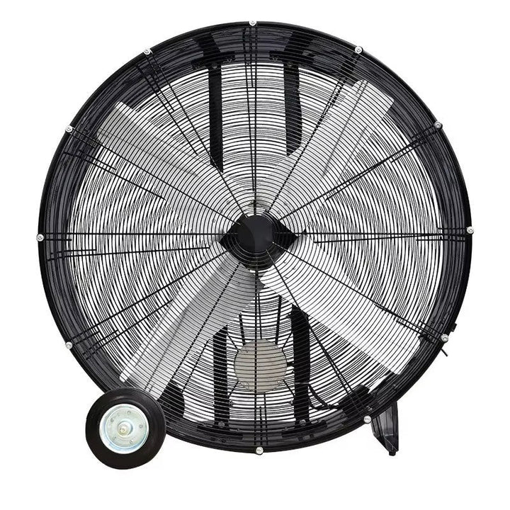 Mobil, kraftig industriell kjølevifte for både innendørs og utendørs bruk. Optimaliserer ventilasjon og sval luft.