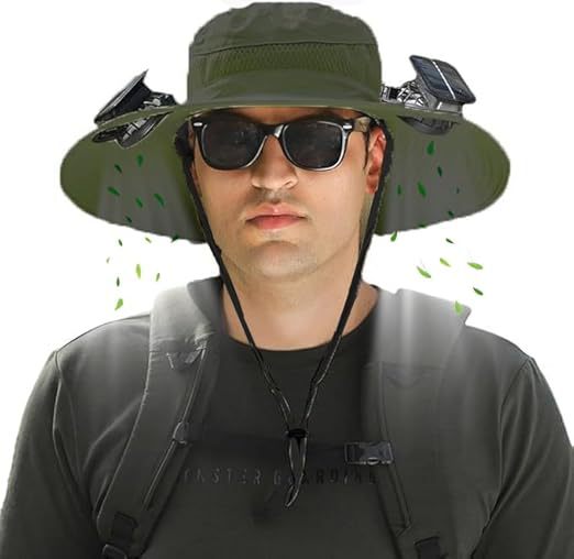 Ergonomisk solhatt for utendørsbruk, med bred brem, UV-beskyttelse og pustende egenskaper.