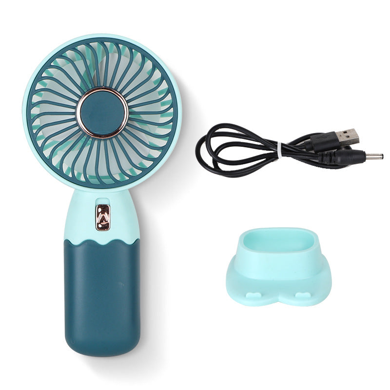 Allsidig reisevifte som gir en frisk bris, et uunnværlig gadget for varme dager ute eller inne.