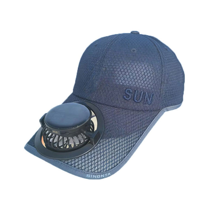 Essential sommercaps: kjølende baseballcaps med vifte. Perfekt for fotturer, løping og hagearbeid.