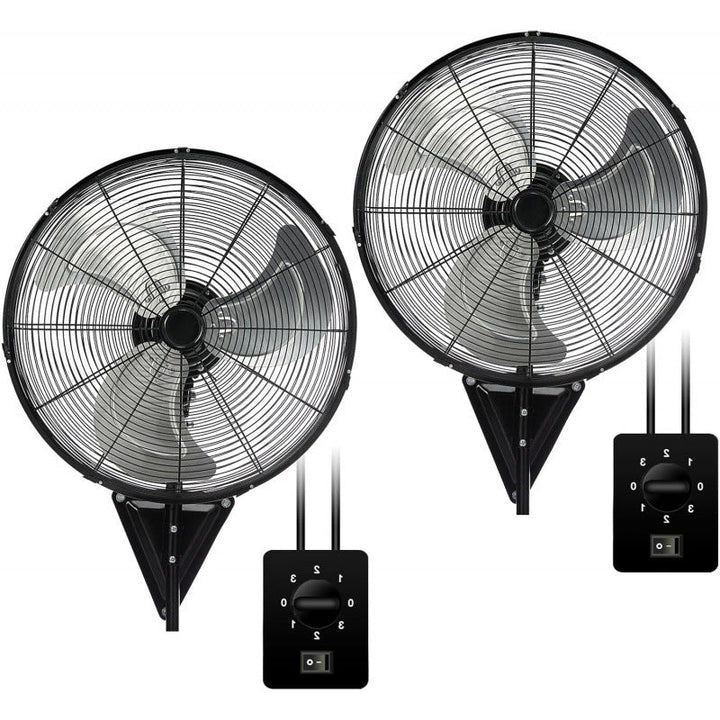 Veggventilator for kraftig luftsirkulasjon og effektiv kjøling av hjemmekontor, unisex.