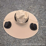 12 cm ekstra stor kant, doble luftventiler, ensfarget - Beige