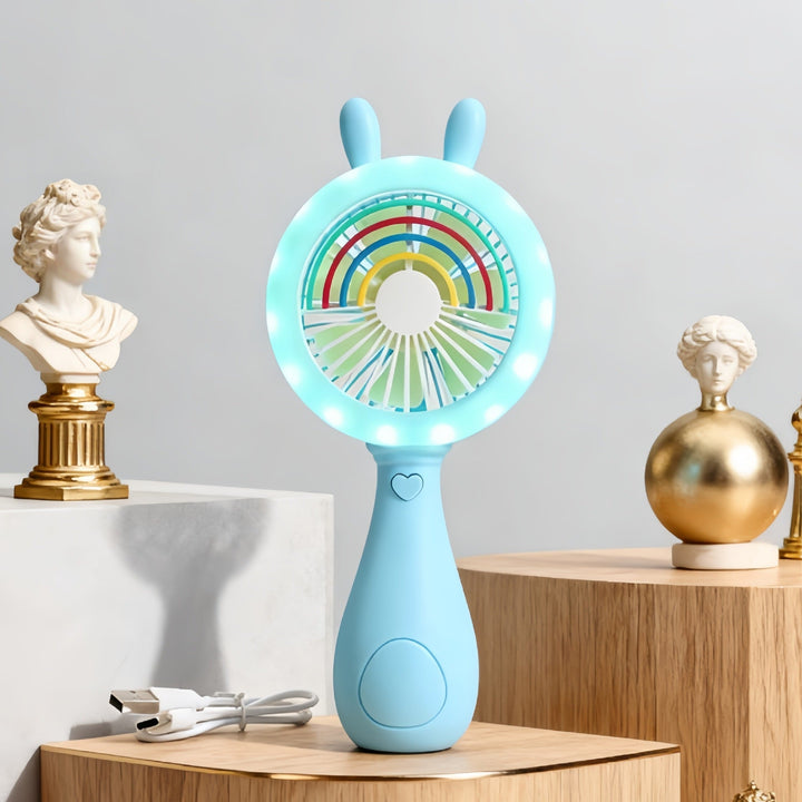 Funksjonell fargerik LED bordlampe, dimbar med USB. Ideell som dekor-, lese- eller nattbordslampe i hjemmet.