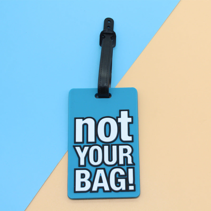 Fargerike unisex bagasjelapper. Nødvendig tilbehør for personlig identifikasjon av koffert.