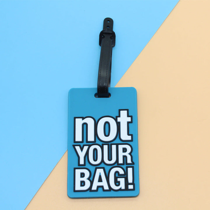 Fargerike unisex bagasjelapper. Nødvendig tilbehør for personlig identifikasjon av koffert.