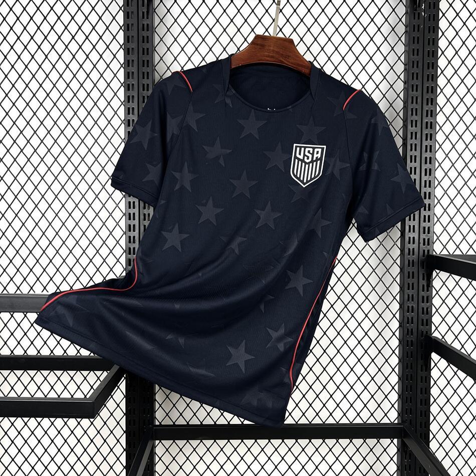 USA fotballtrøye 2026, unisex sportsklær. Offisiell landslagsdrakt for menn og kvinner.