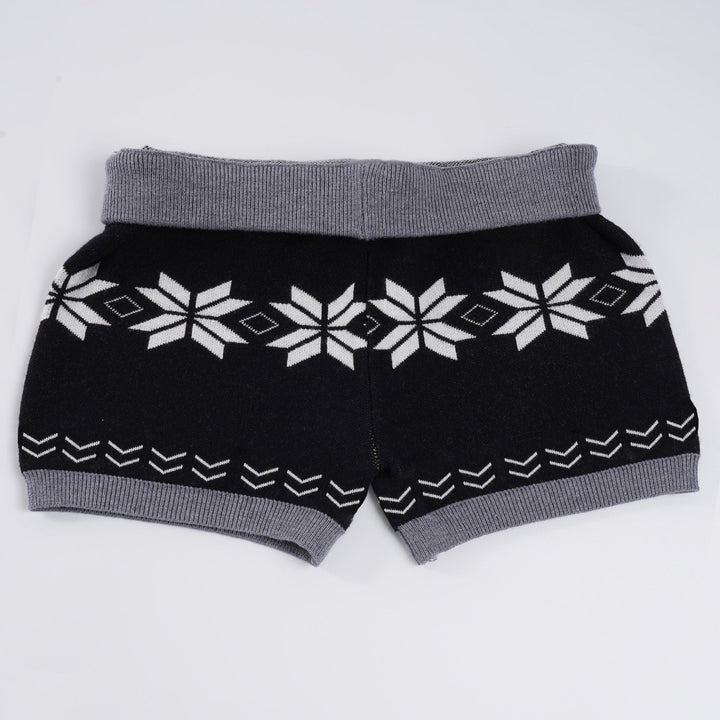 Behagelige dame fritidsbukser med vide ben og elastisk midje, prydet med diskrete striper.