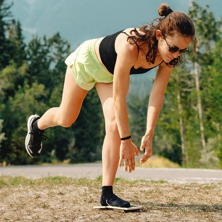 Balansebrett for effektiv trening og stabilisering. Sklisikker overflate for trygg fitnessutstyr bruk.