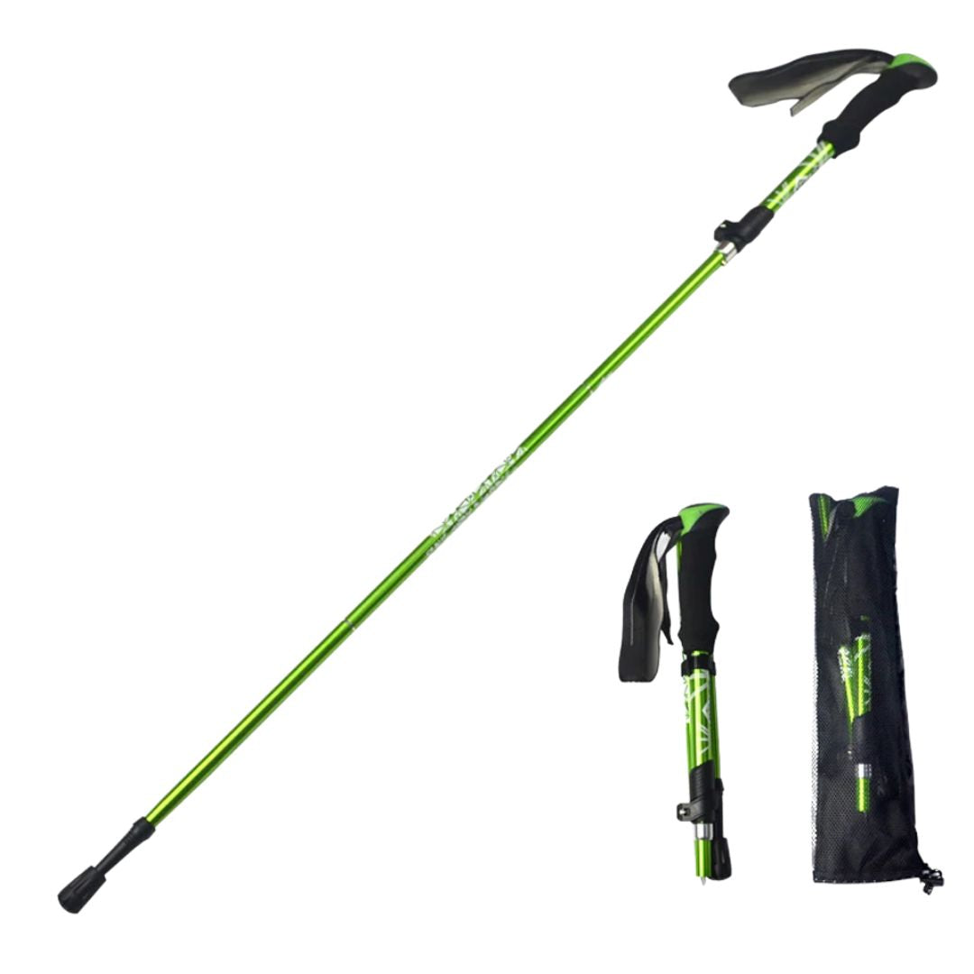 Stabile og justerbare turstaver for økt balanse på krevende fjellturer.