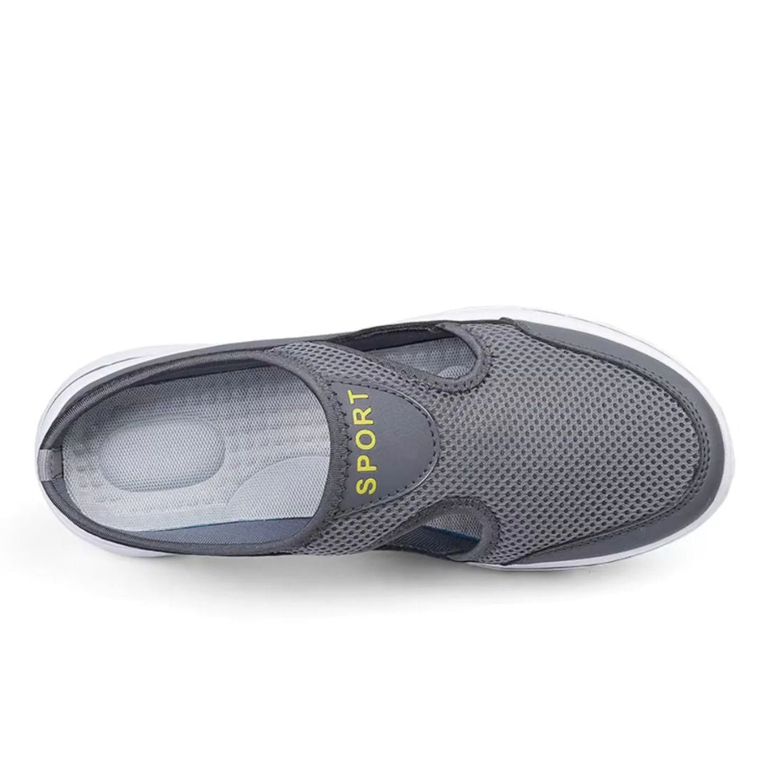 Ergonomisk fottøy: komfortable, pustende sandaler for dame og herre, perfekt for avslapning.