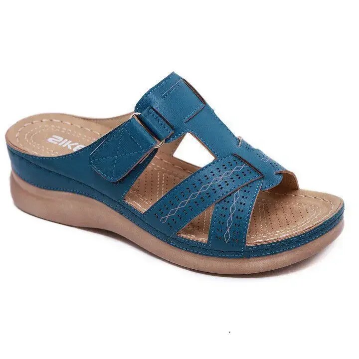 Lette og stilfulle damesandaler, perfekte flate sandaler for komfortabelt fottøy hver dag.