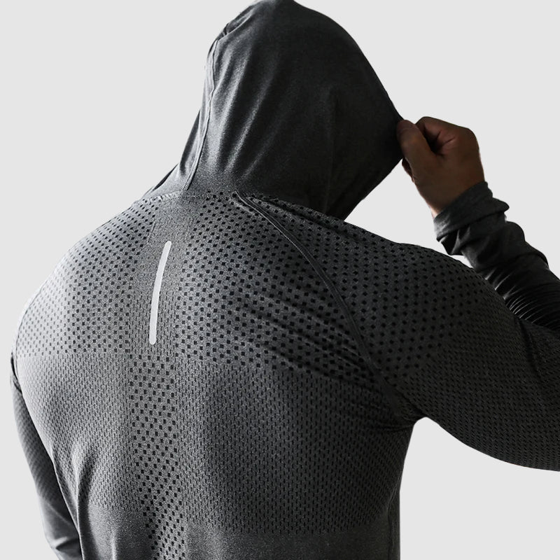 Unisex MuscleFit treningshettegenser for menn og kvinner. Komfortabel og fukttransporterende gymhettegenser for trening.