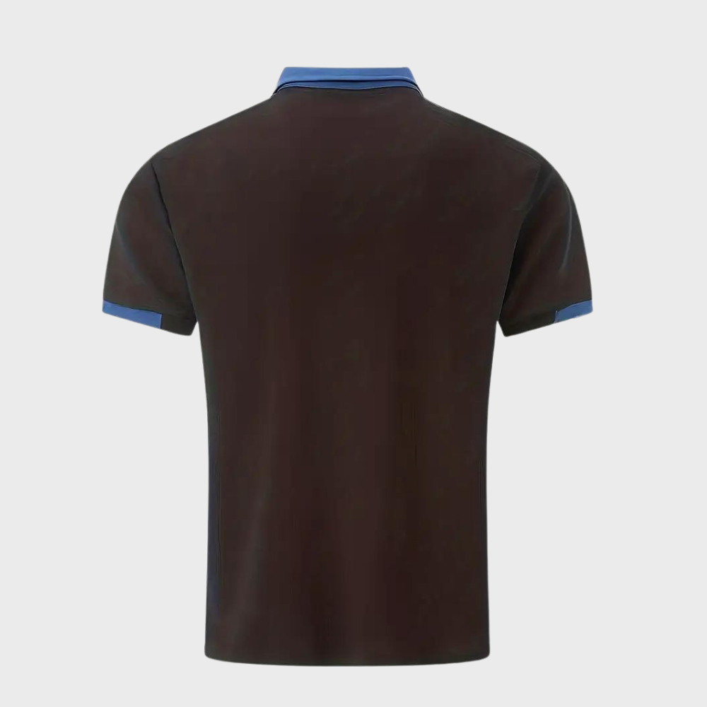 Menns polyester poloskjorte, pustende stoff, perfekt for en aktiv hverdag.