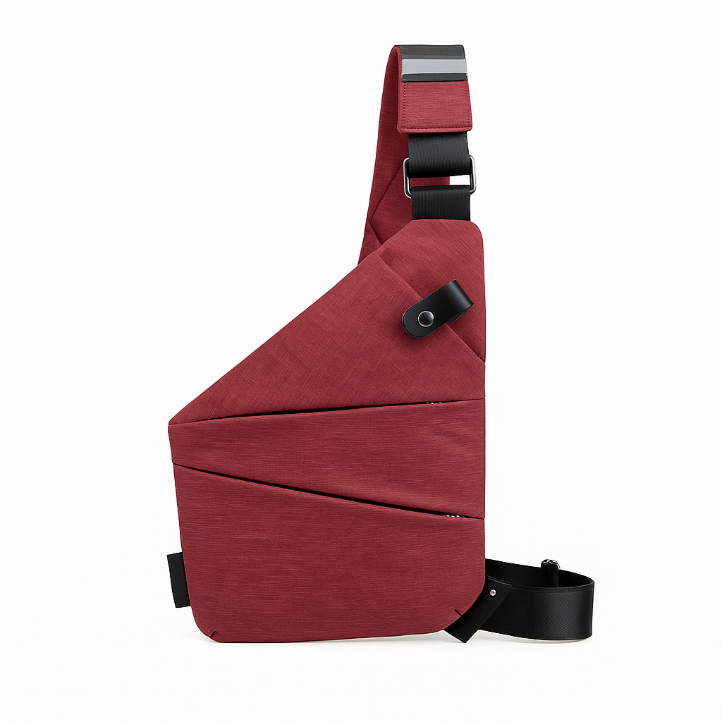 Allsidig kompakt reiseveske/crossbody for menn og kvinner, med justerbar reim for alle anledninger.