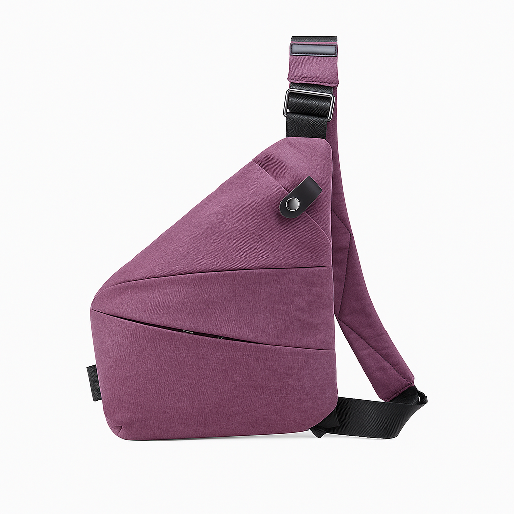 Moderne unisex skulderveske i kompakt format, med justerbar stropp for komfortabel bæring.