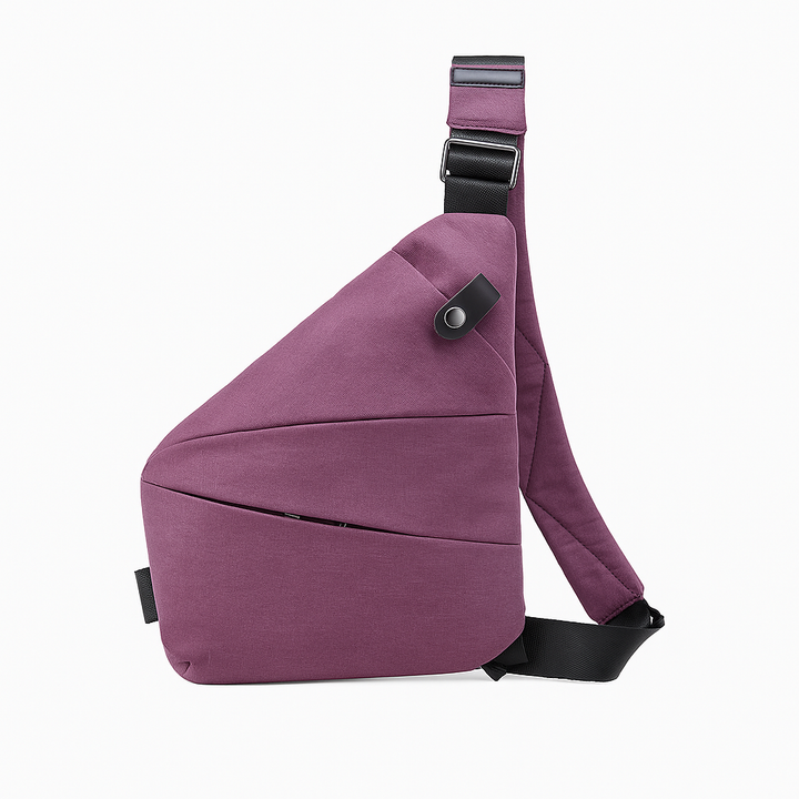 Moderne unisex skulderveske i kompakt format, med justerbar stropp for komfortabel bæring.