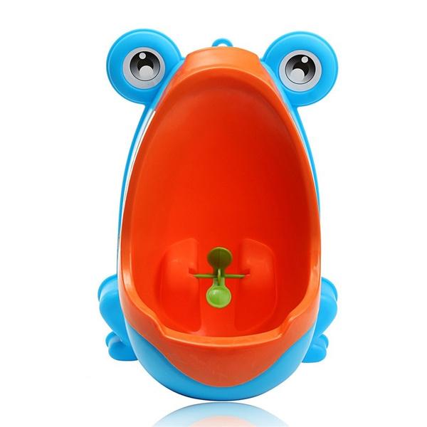 Multifunksjonelt gutteurinal med målskive, perfekt for toaletthygiene og pottetrening for barn.