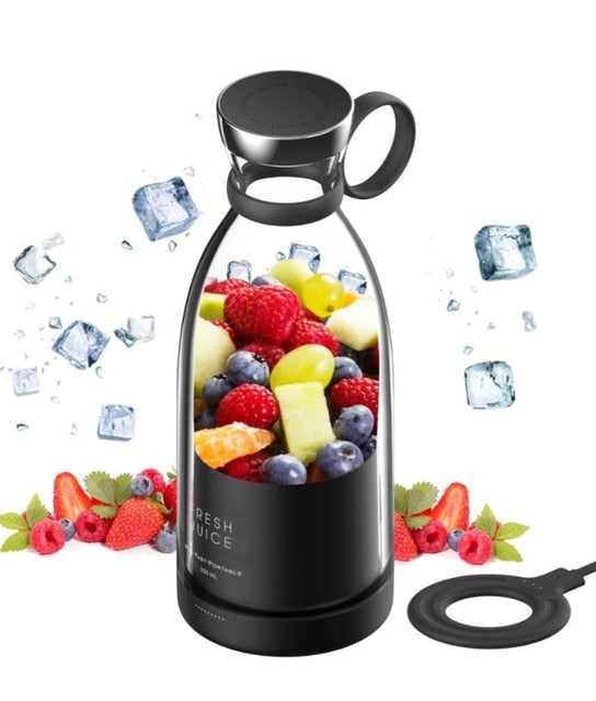 Bærbar elektrisk smoothie blender for sunne drinker på farten, perfekt for matlaging.