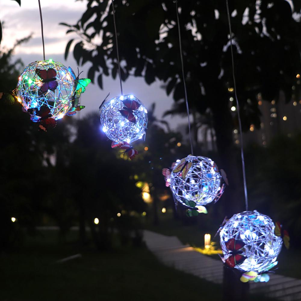 Den perfekte gaven: Solcelledrevet sommerfugl orb som skaper magisk stemning i enhver hage.