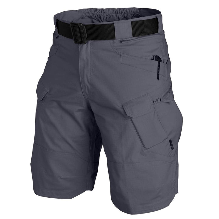 Taktisk herre shorts med vanntett stoff og praktiske cargo-lommer. Perfekt for utendørs bruk.