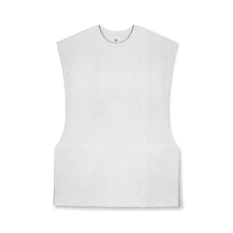 Herre sommer treningssinglet med åpen side for optimal ventilasjon og bevegelsesfrihet under trening.