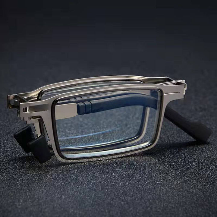 Sammenleggbare unisex anti-blått lys briller. Perfekte digitale leseglass for reise og øyebeskyttelse.