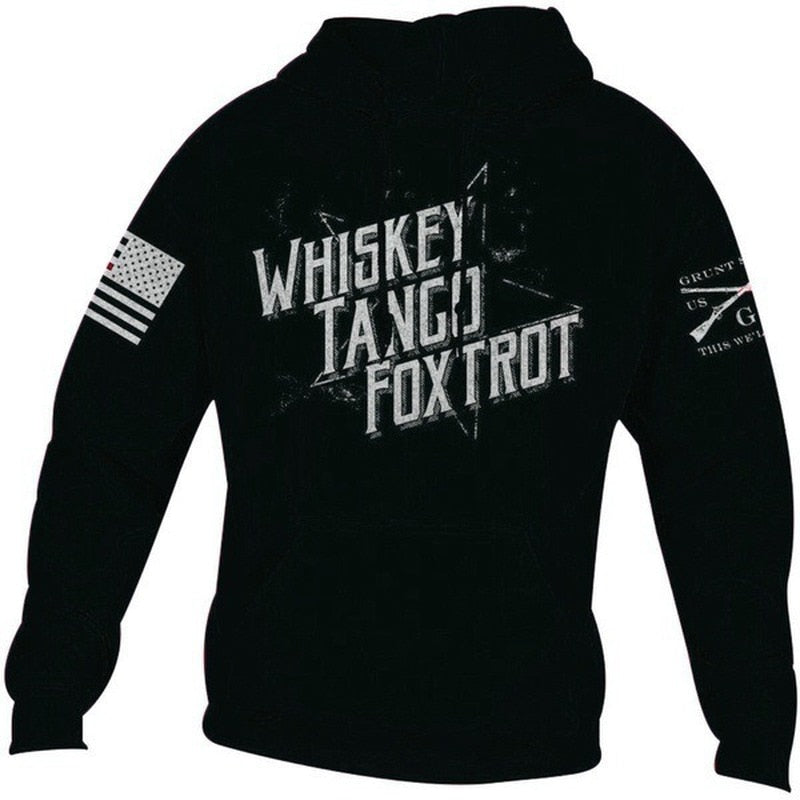 Unisex WTF hettegenser med dristig grafisk print. Komfortabel og myk for uformell stil og hverdagsbruk.